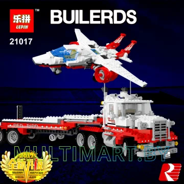 Конструктор Lepin 21017 Грузовик Mach II Красная птица (1206 деталей) картинка 6